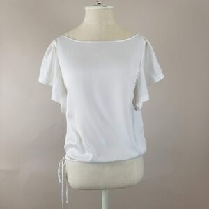 Silky white top